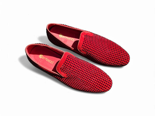 Suede Studs Formal Dress Shoes