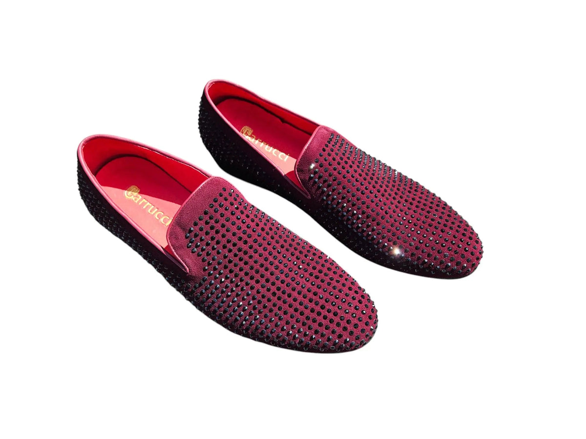 Suede Studs Formal Dress Shoes