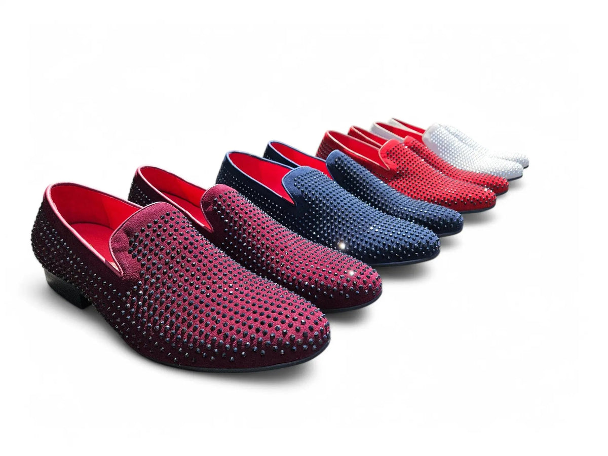 Suede Studs Formal Dress Shoes