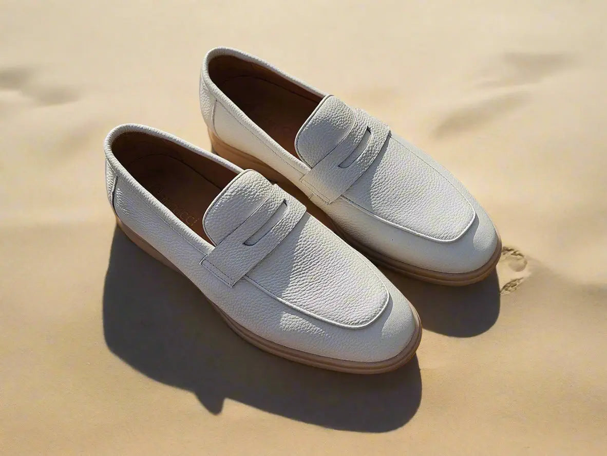 Tumble Calfskin Penny Loafer
