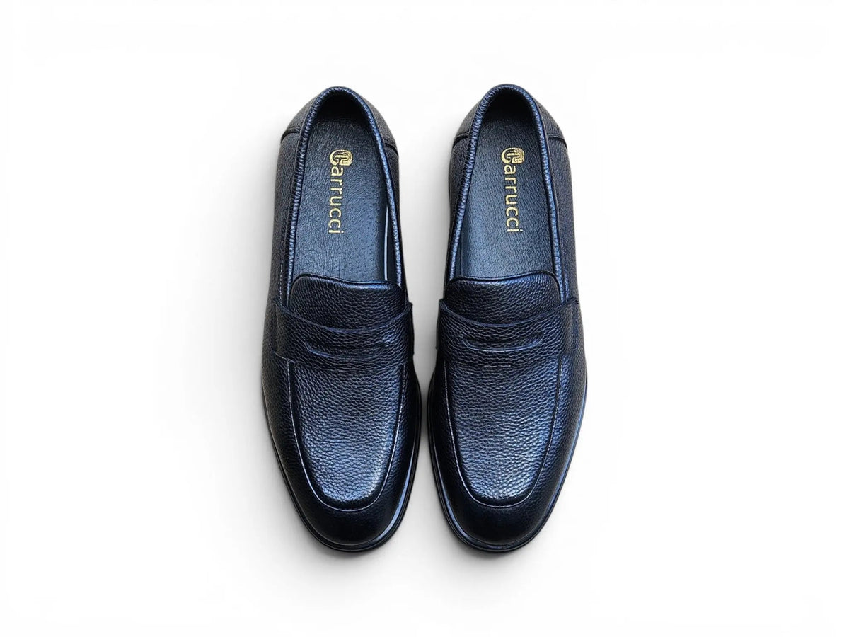 Tumble Calfskin Penny Loafer