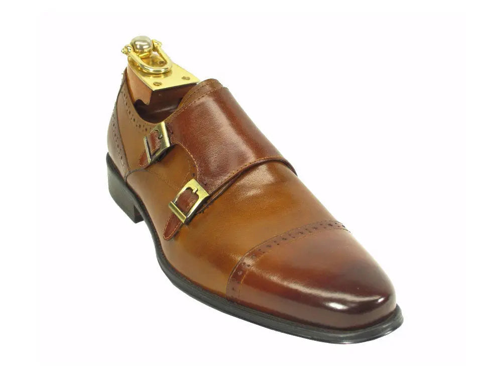 Two Tone Burnished Double Monk
