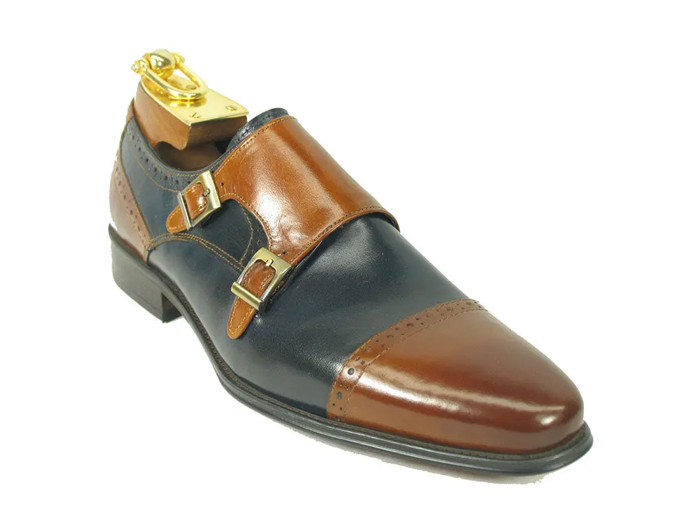 Two Tone Burnished Double Monk