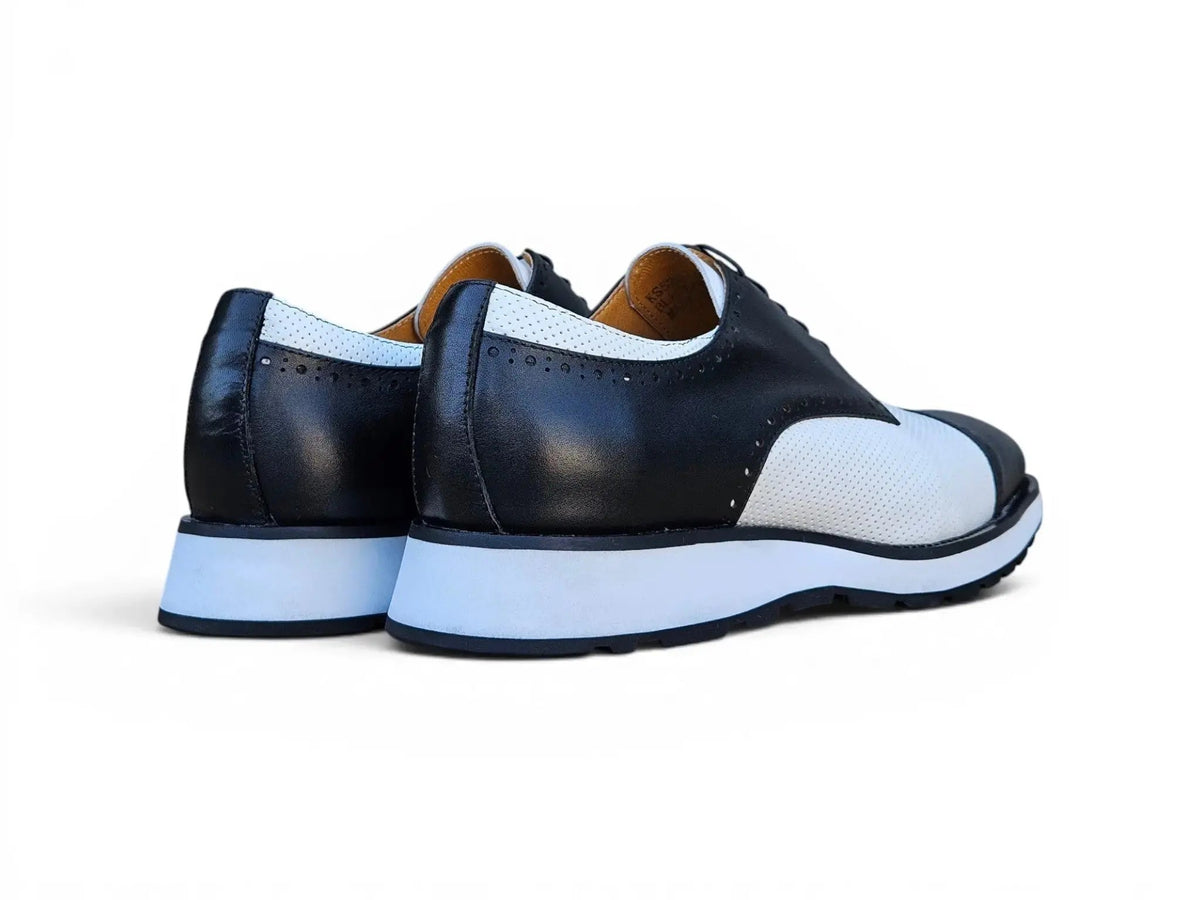 Two Tone Cap Toe Oxford