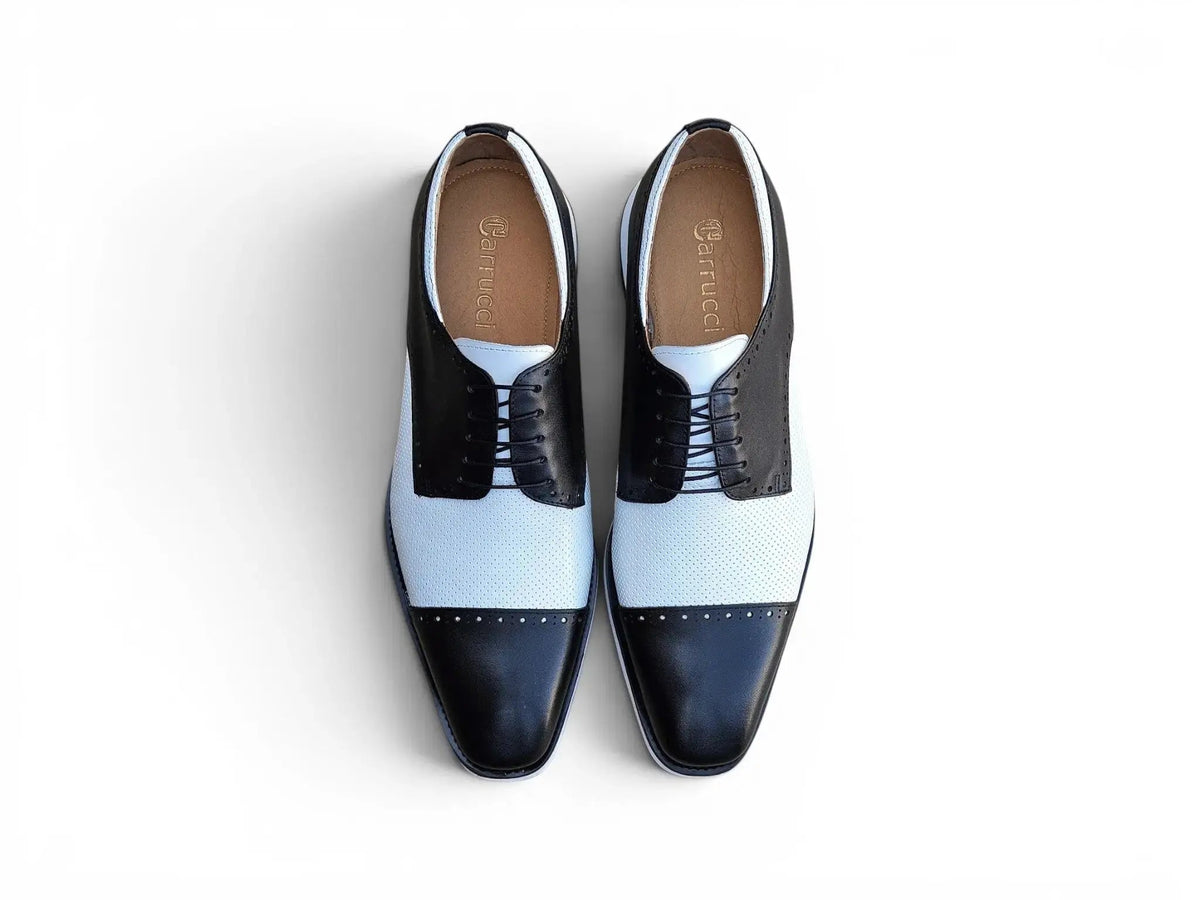 Two Tone Cap Toe Oxford