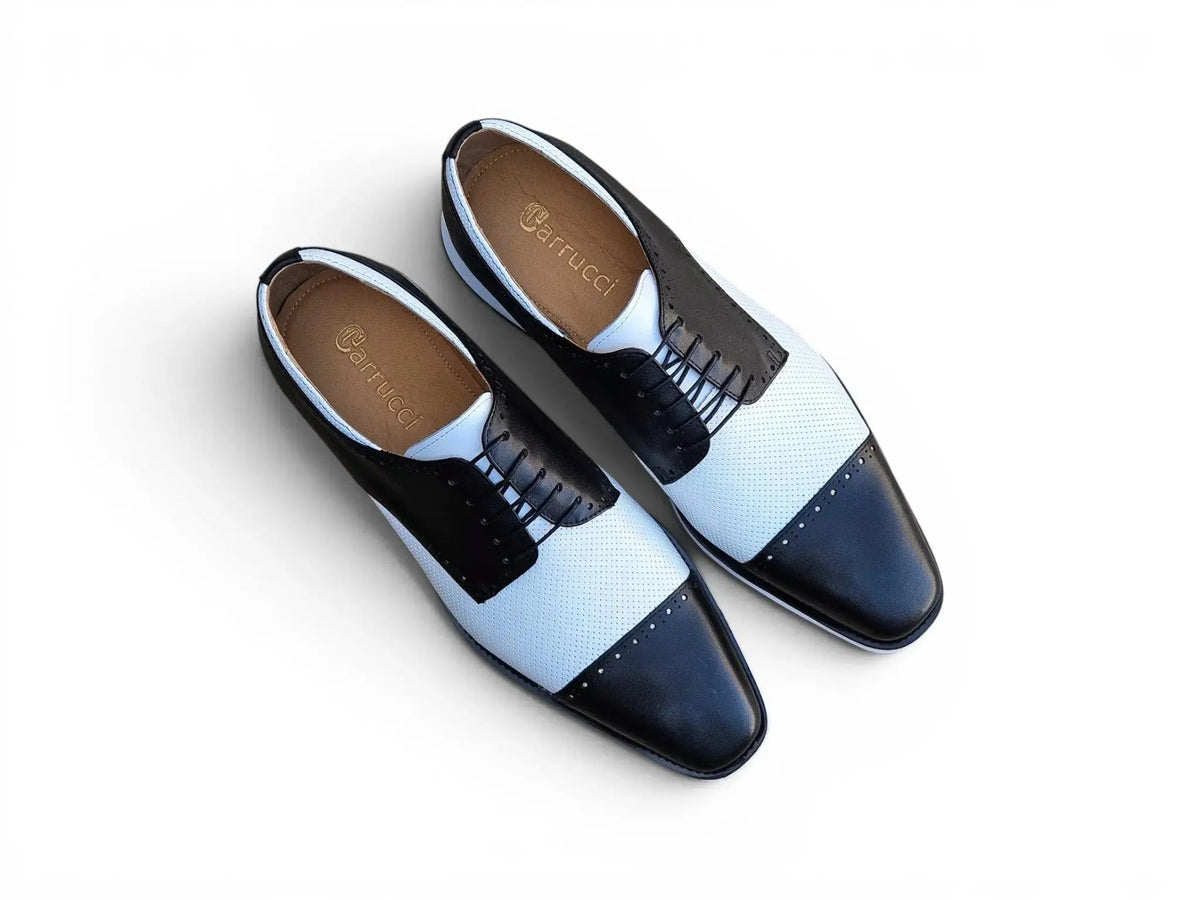Two Tone Cap Toe Oxford