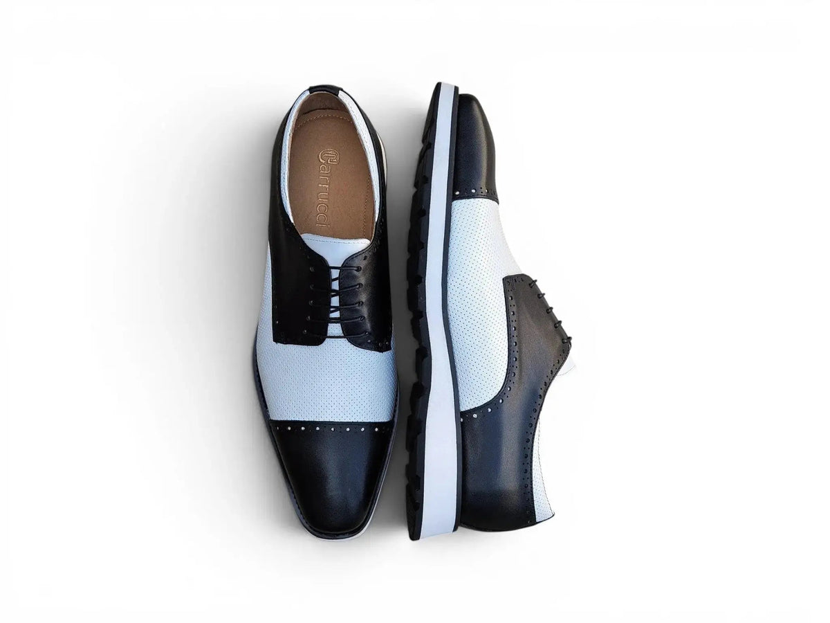 Two Tone Cap Toe Oxford
