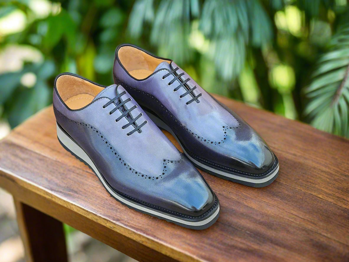 Two Tone Oxford With Lightweight Sole