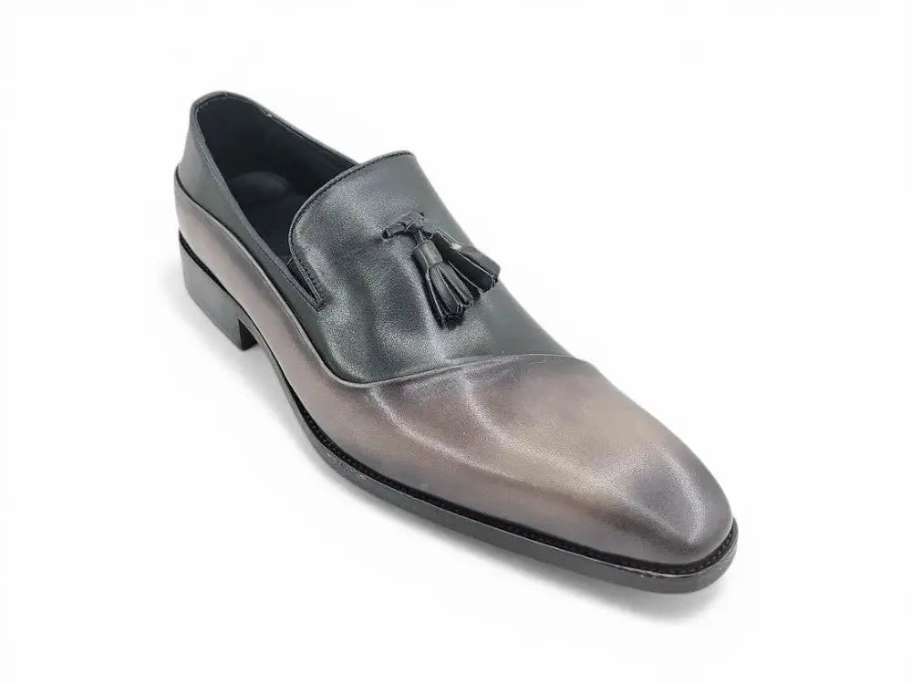Two Tone Tassel Loafer