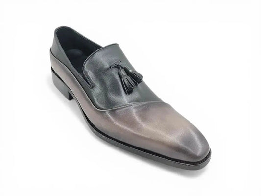 Two Tone Tassel Loafer