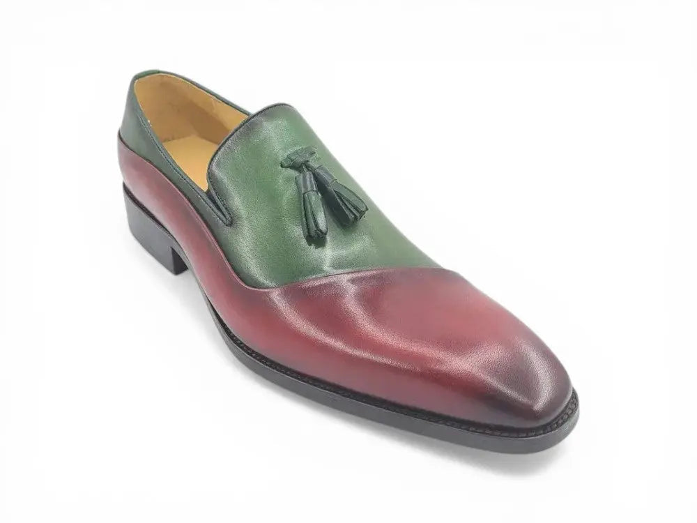 Two Tone Tassel Loafer