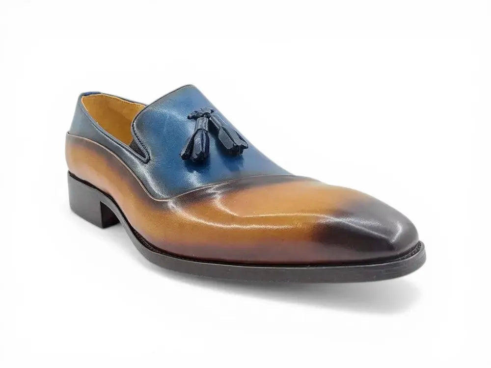 Two Tone Tassel Loafer