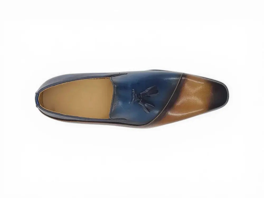 Two Tone Tassel Loafer
