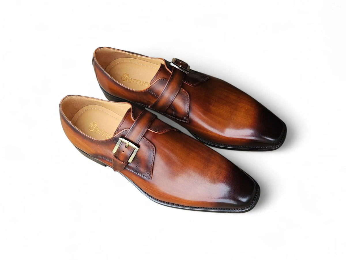 Versatile Fashion Single Monk Strap Loafer