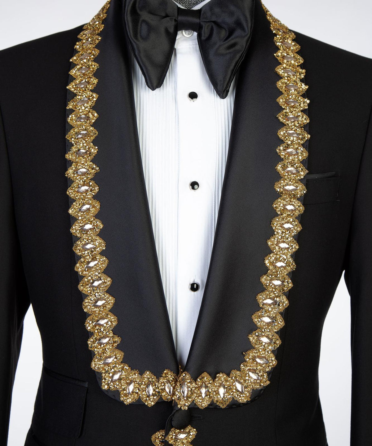 Jewelry Ornament Tuxedo – Black – view 3