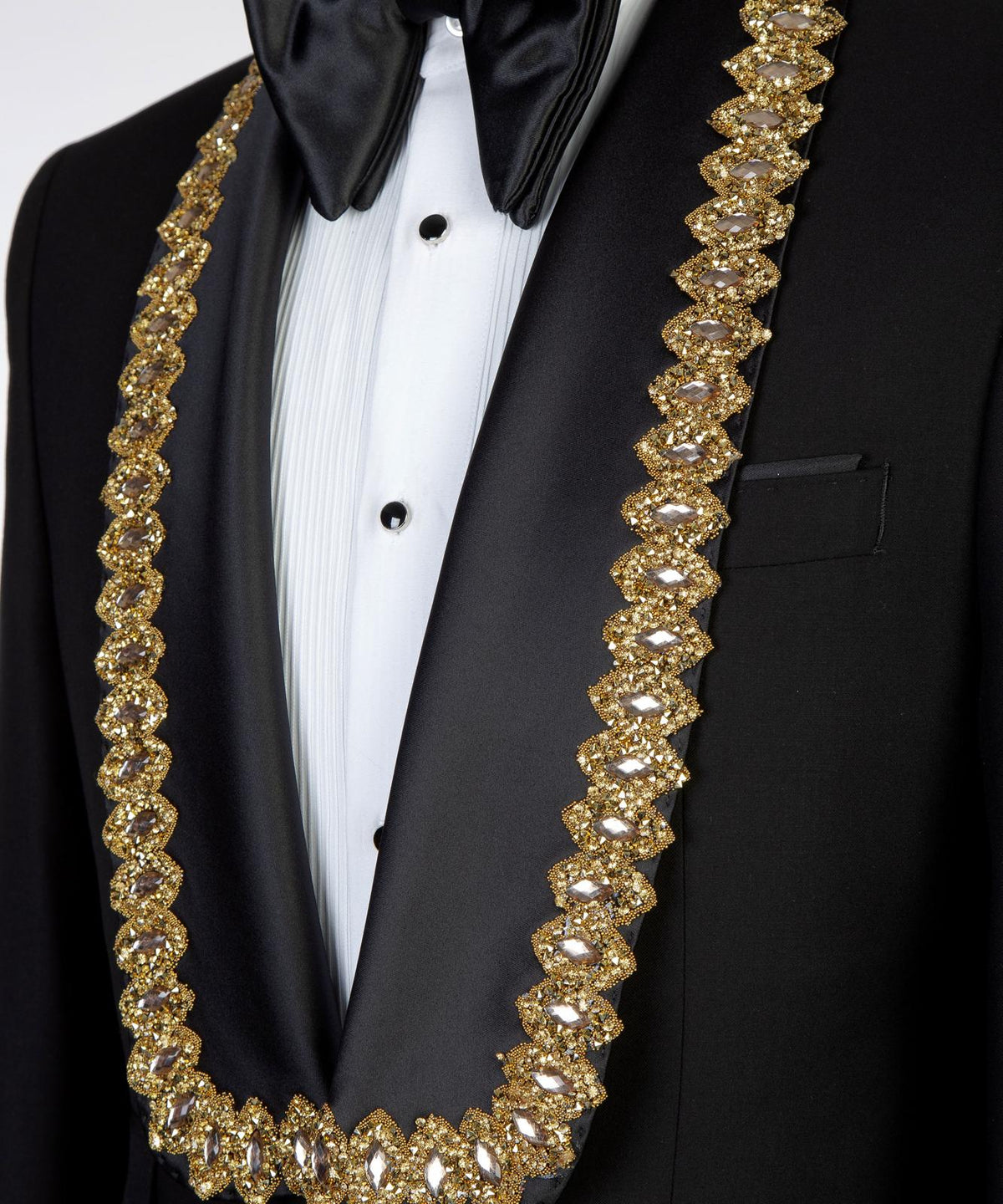 Jewelry Ornament Tuxedo – Black – view 4