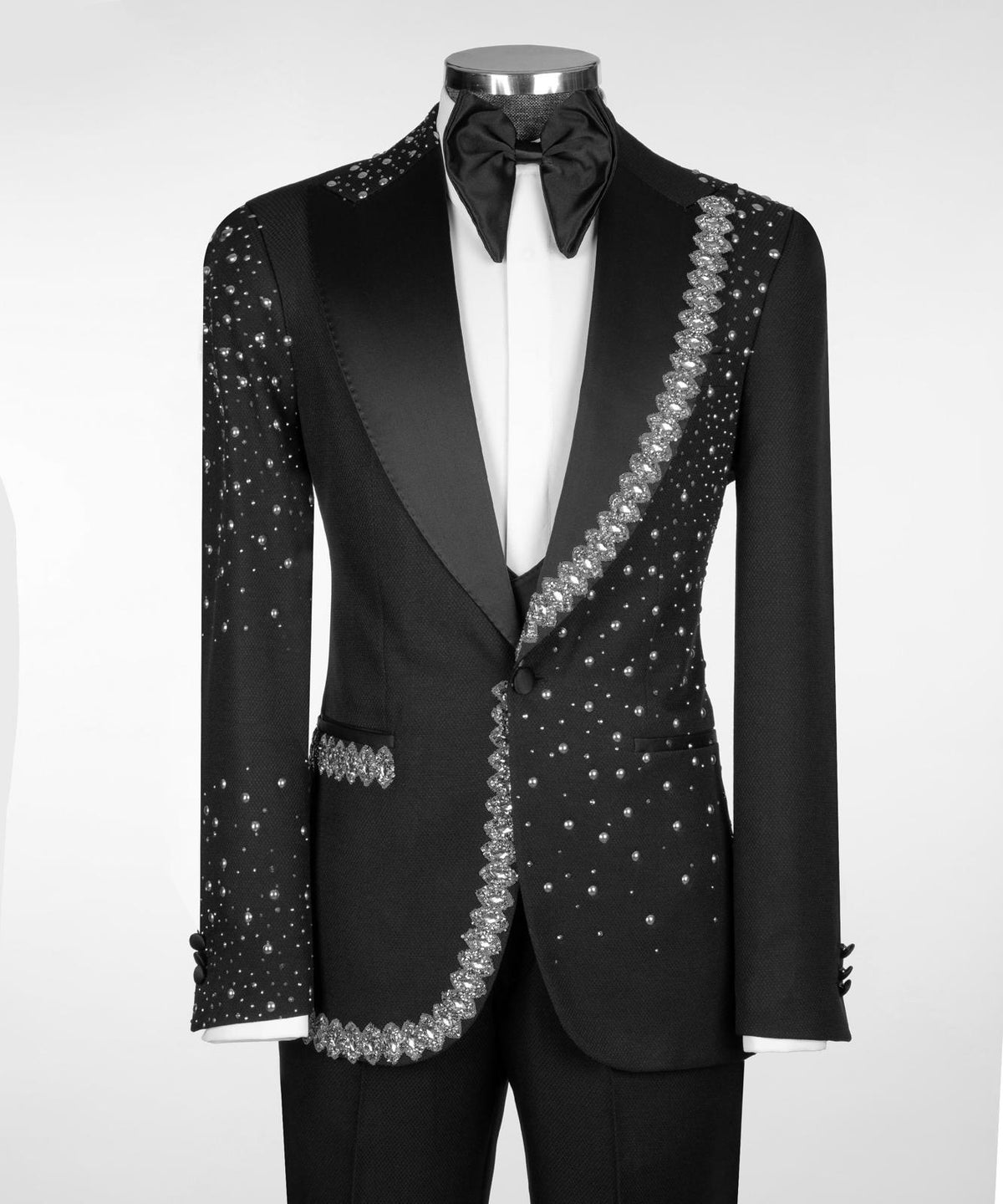 Silver Elegance Tuxedo – view 2