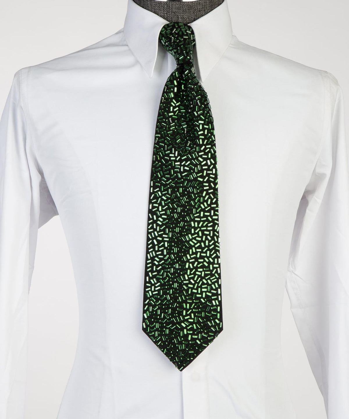 Emerald Noir Crystal Tie – Limited Edition