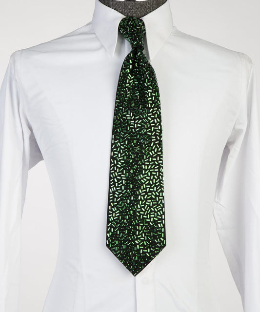Emerald Noir Crystal Tie – Limited Edition