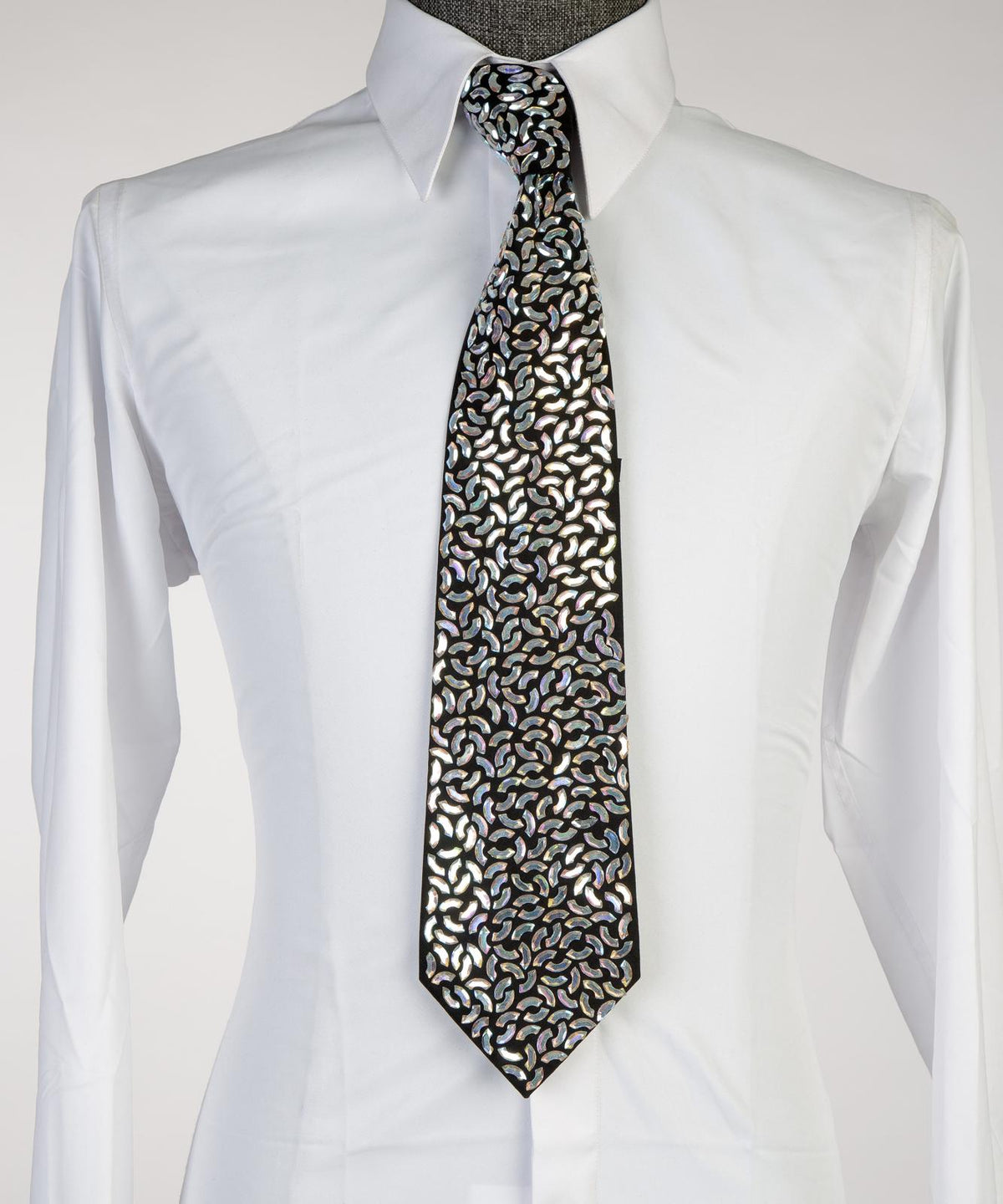 Silver Mirage Crystal Tie – Limited Edition