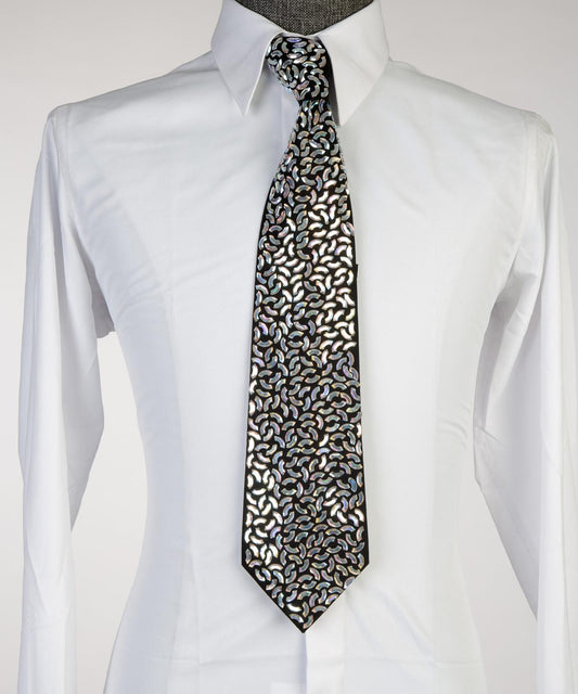 Silver Mirage Crystal Tie – Limited Edition