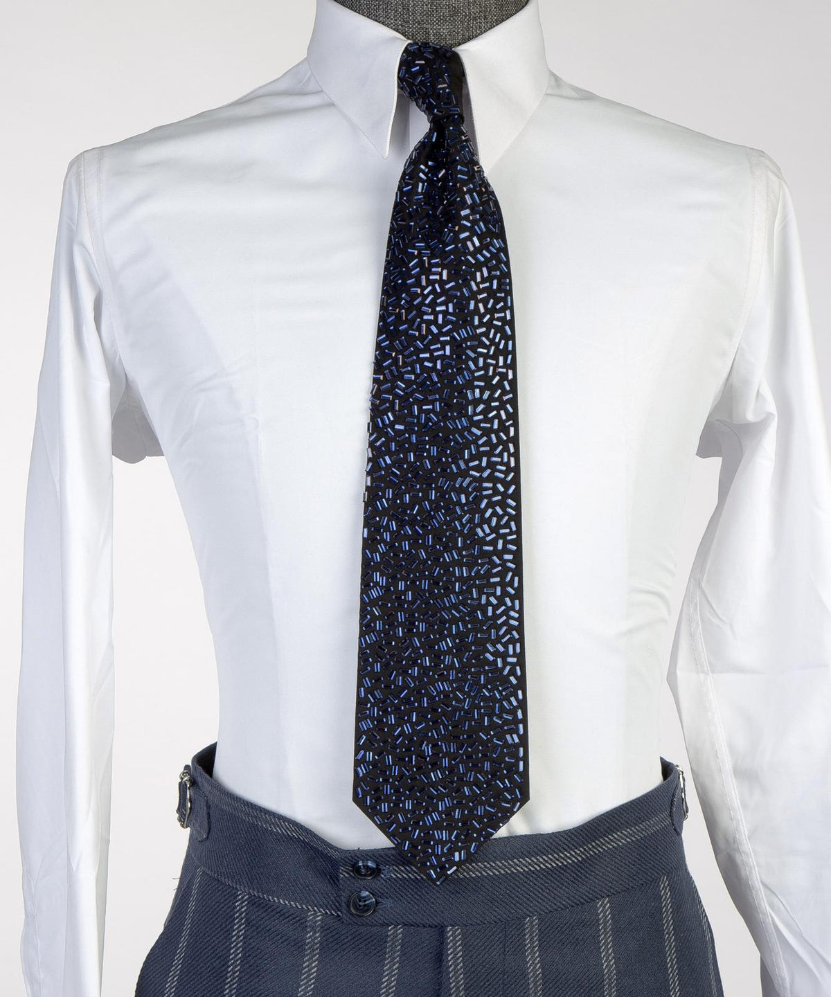 Midnight Sapphire Crystal Tie – Limited Edition