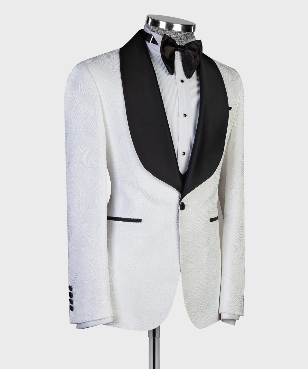 ROYAL WHITE TEXTURED TUXEDO product image 3
