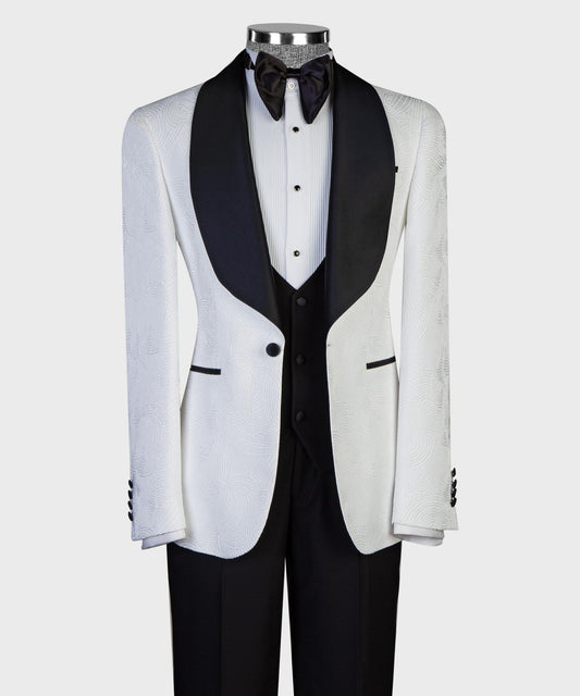 ROYAL WHITE TEXTURED TUXEDO product image 2