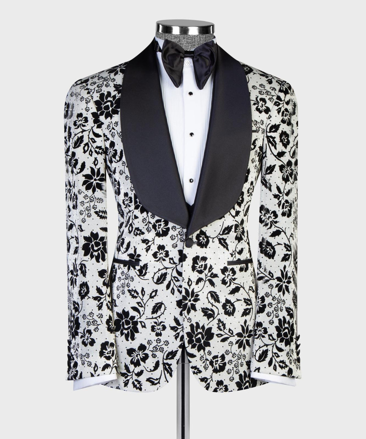 IVORY WHITE FLORAL TUXEDO product image 3