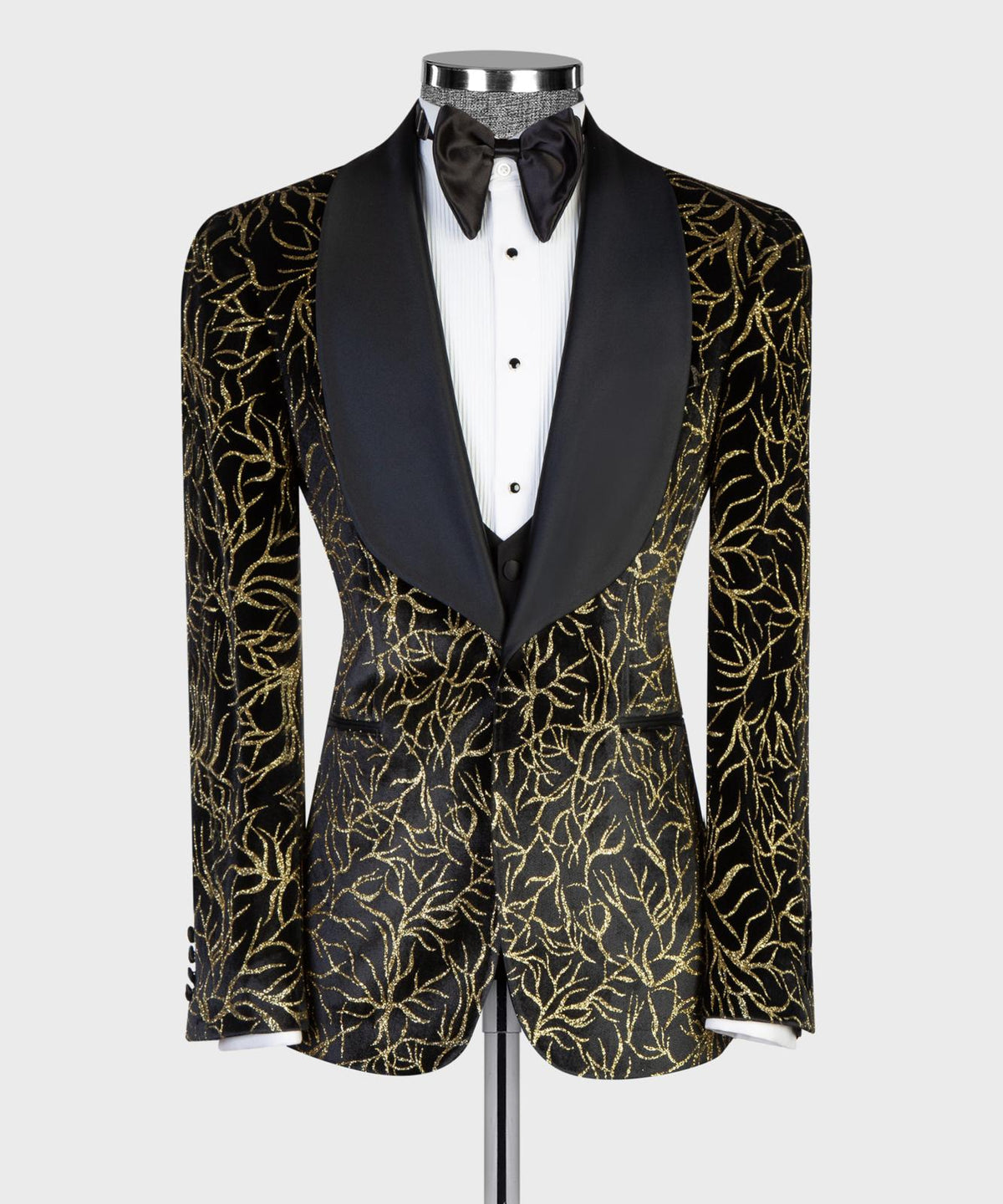 BLACK & GOLD BOTANICAL TUXEDO product image 3
