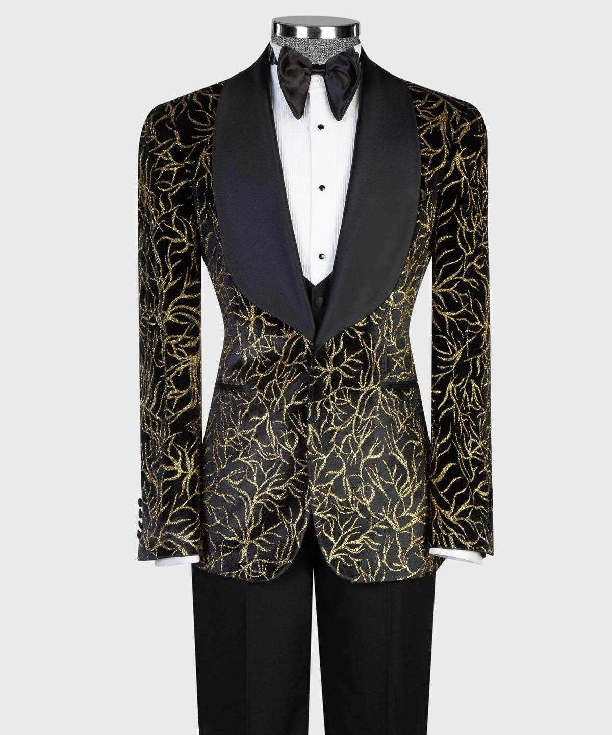 BLACK & GOLD BOTANICAL TUXEDO product image 1