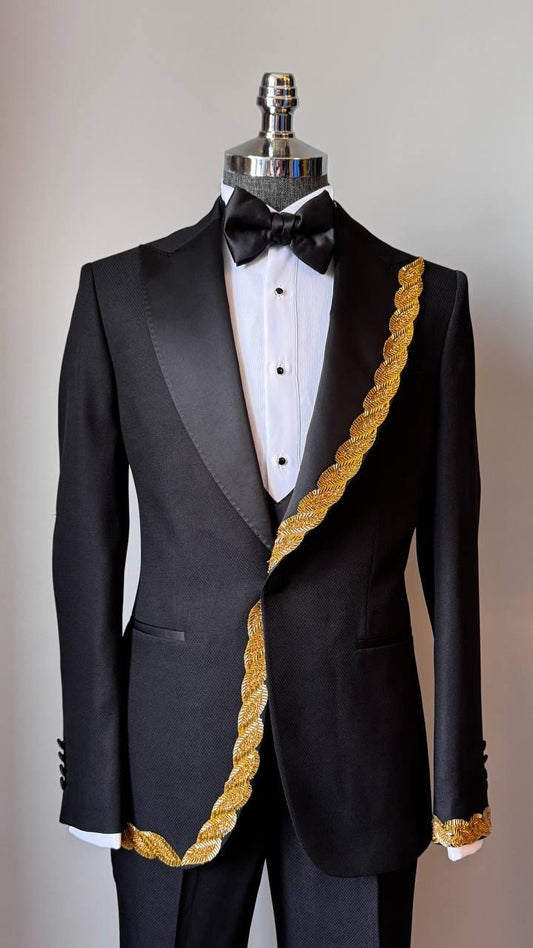 Blk Gld Tux