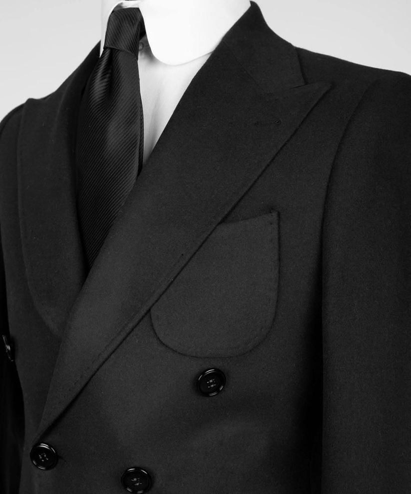 Overcoat - 3 (black) – Harrells Menswear