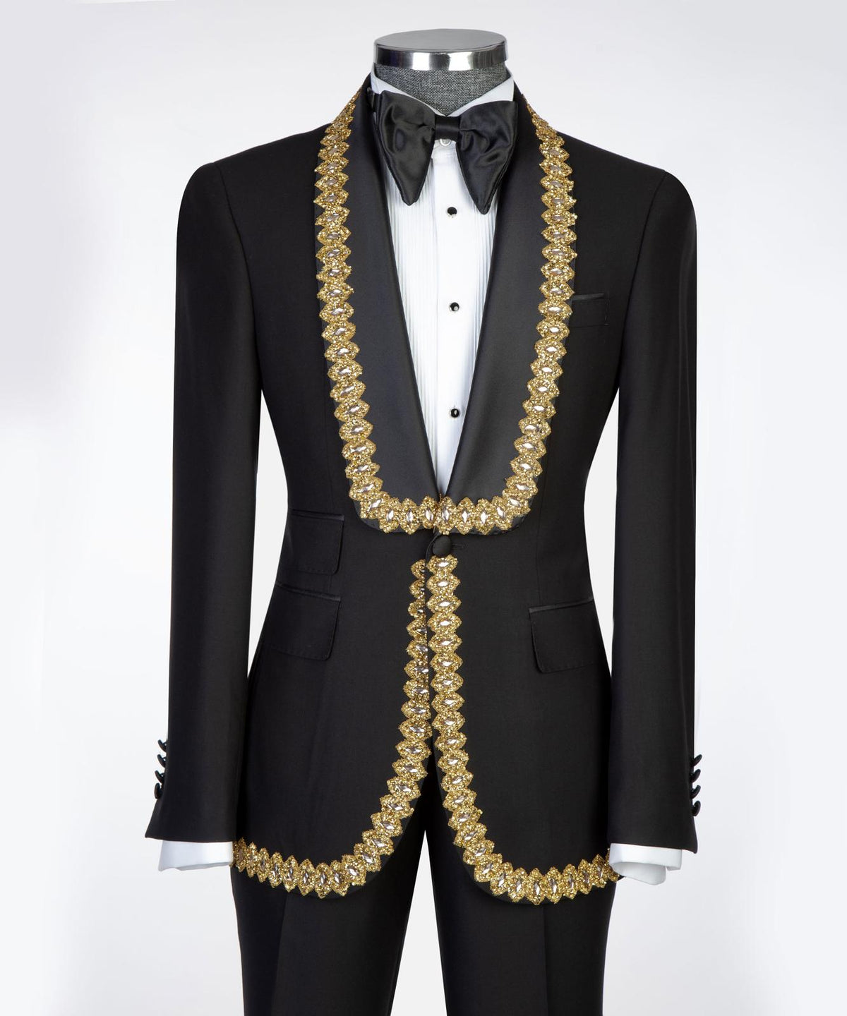 Jewelry Ornament Tuxedo Black