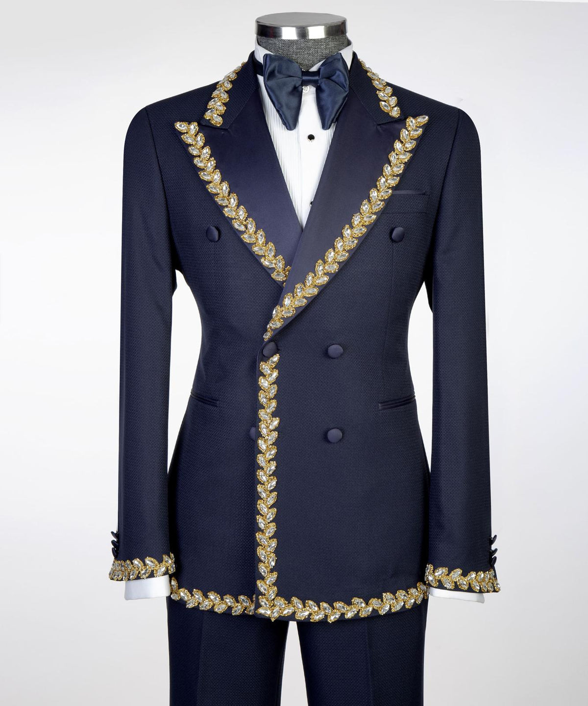 Jewelry Ornament Tuxedo Navy Blue