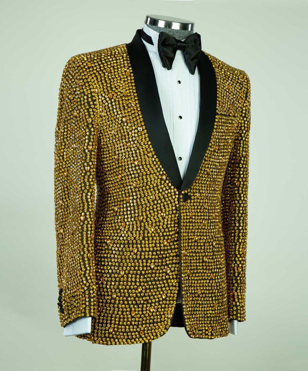Shine Bright Gold-Embellished Suit – view 2