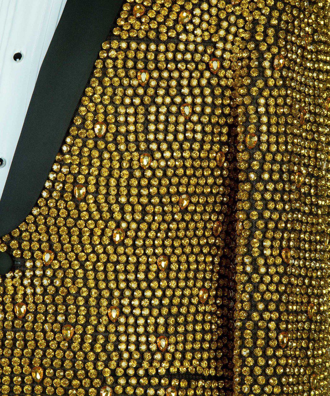 Shine Bright Gold-Embellished Suit – view 5