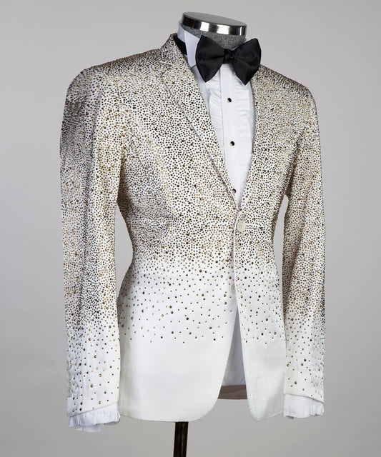 Jewelry Ornament Tuxedo – White – view 2