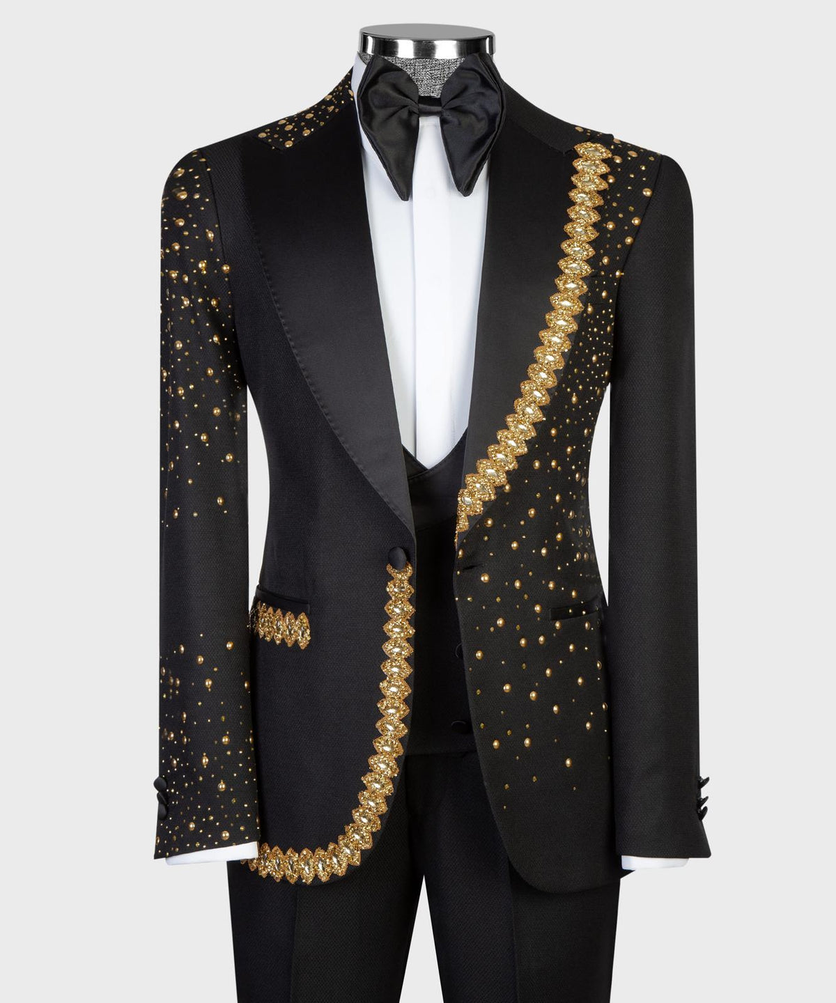 Golden Elegance Tuxedo