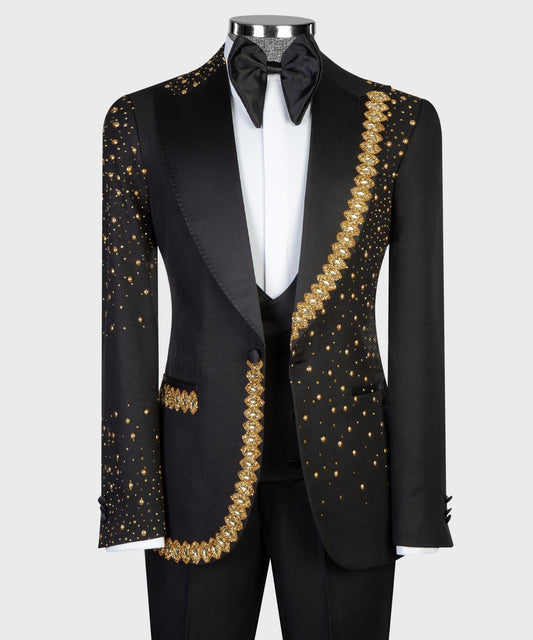 Golden Elegance Tuxedo