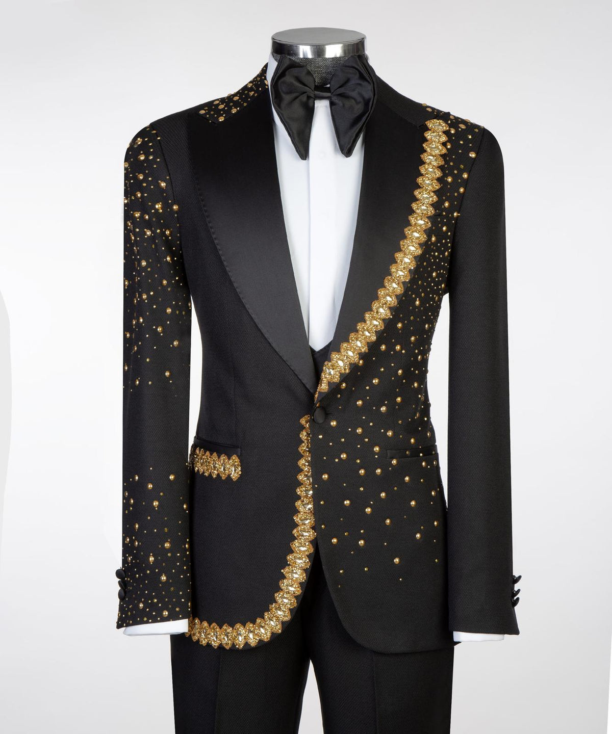 Golden Elegance Tuxedo – view 2