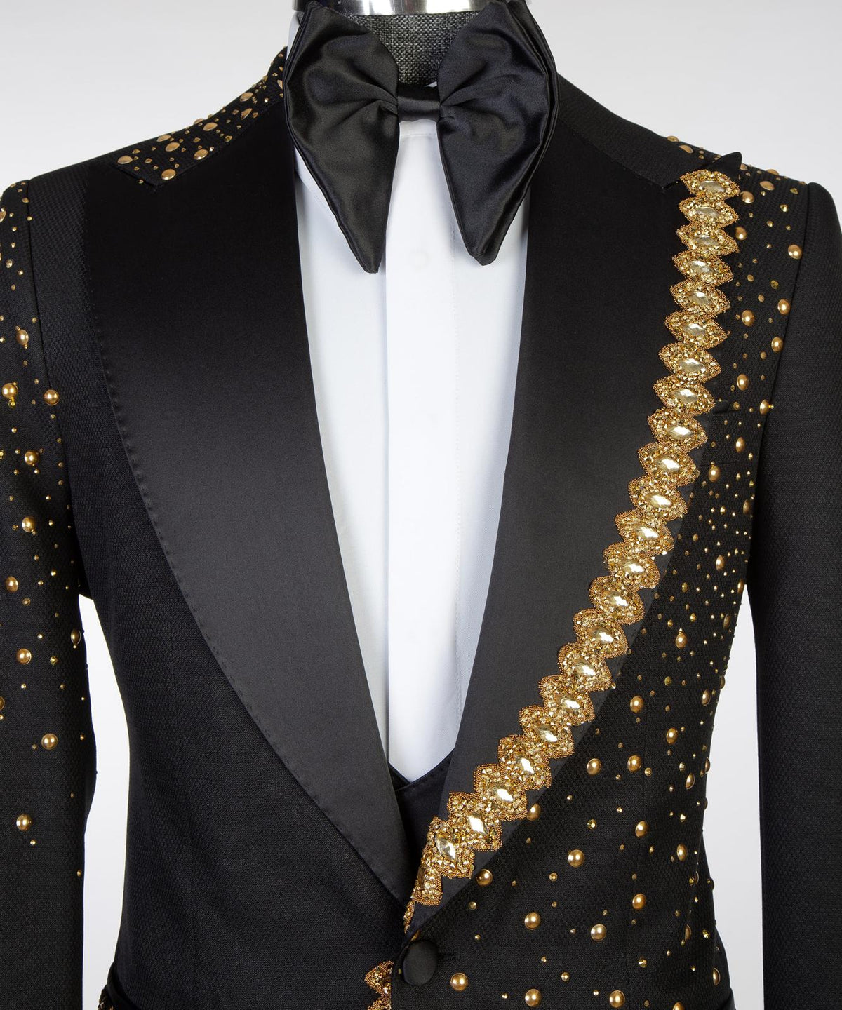 Golden Elegance Tuxedo – view 3