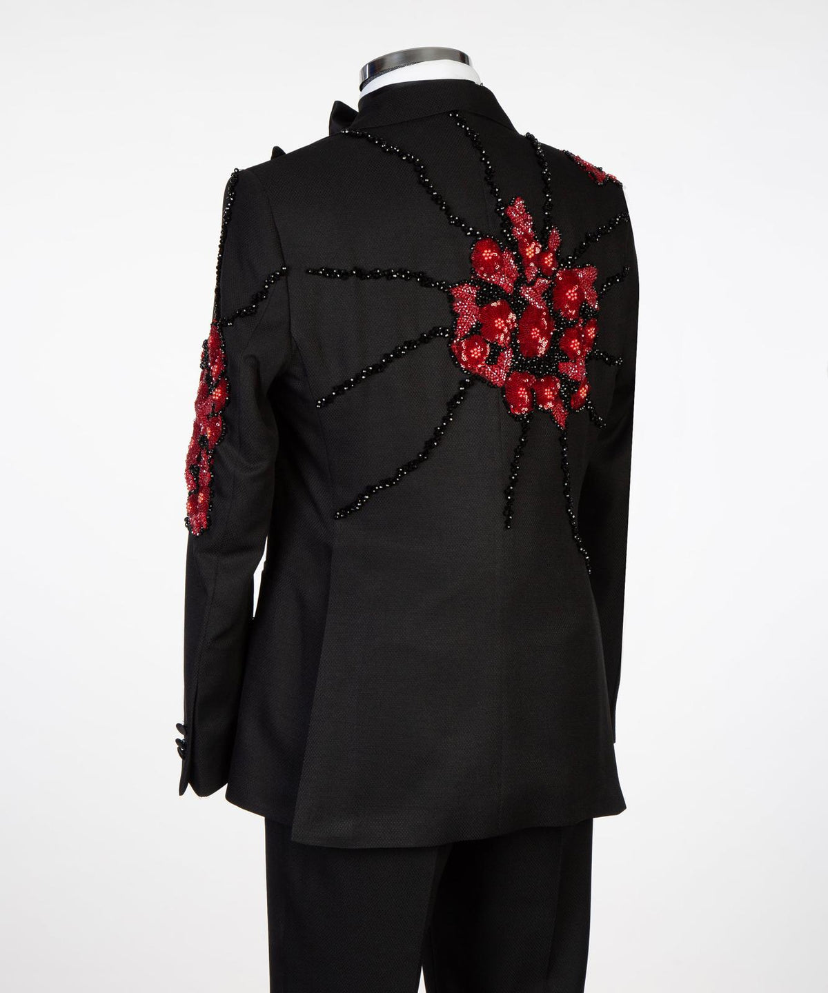 Midnight Bloom Embellished Tuxedo – Premium – view 4