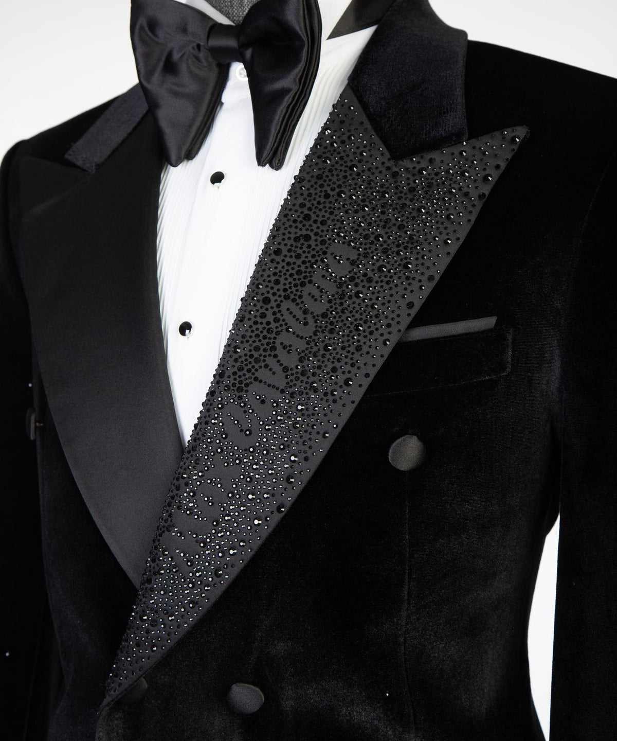 Midnight Crystal Velvet Tuxedo – view 2