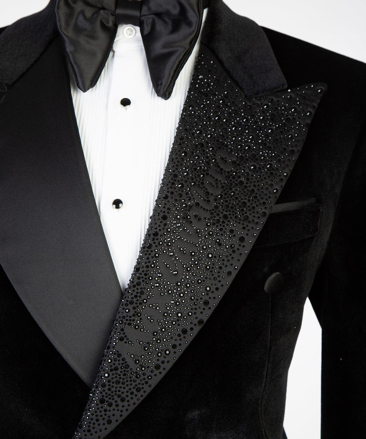 Midnight Crystal Velvet Tuxedo – view 4