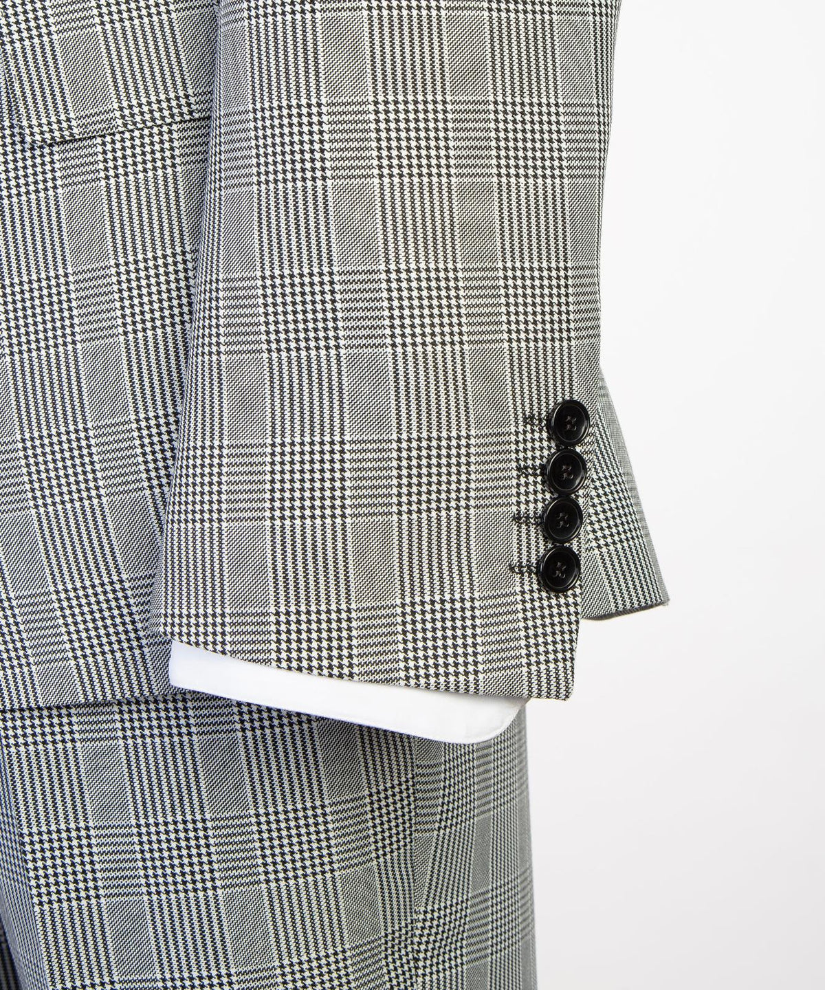 Silver Glen Plaid Peak Lapel Suit
