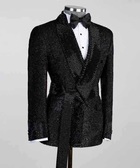 Special Belted Tuxedo – Black – view 2