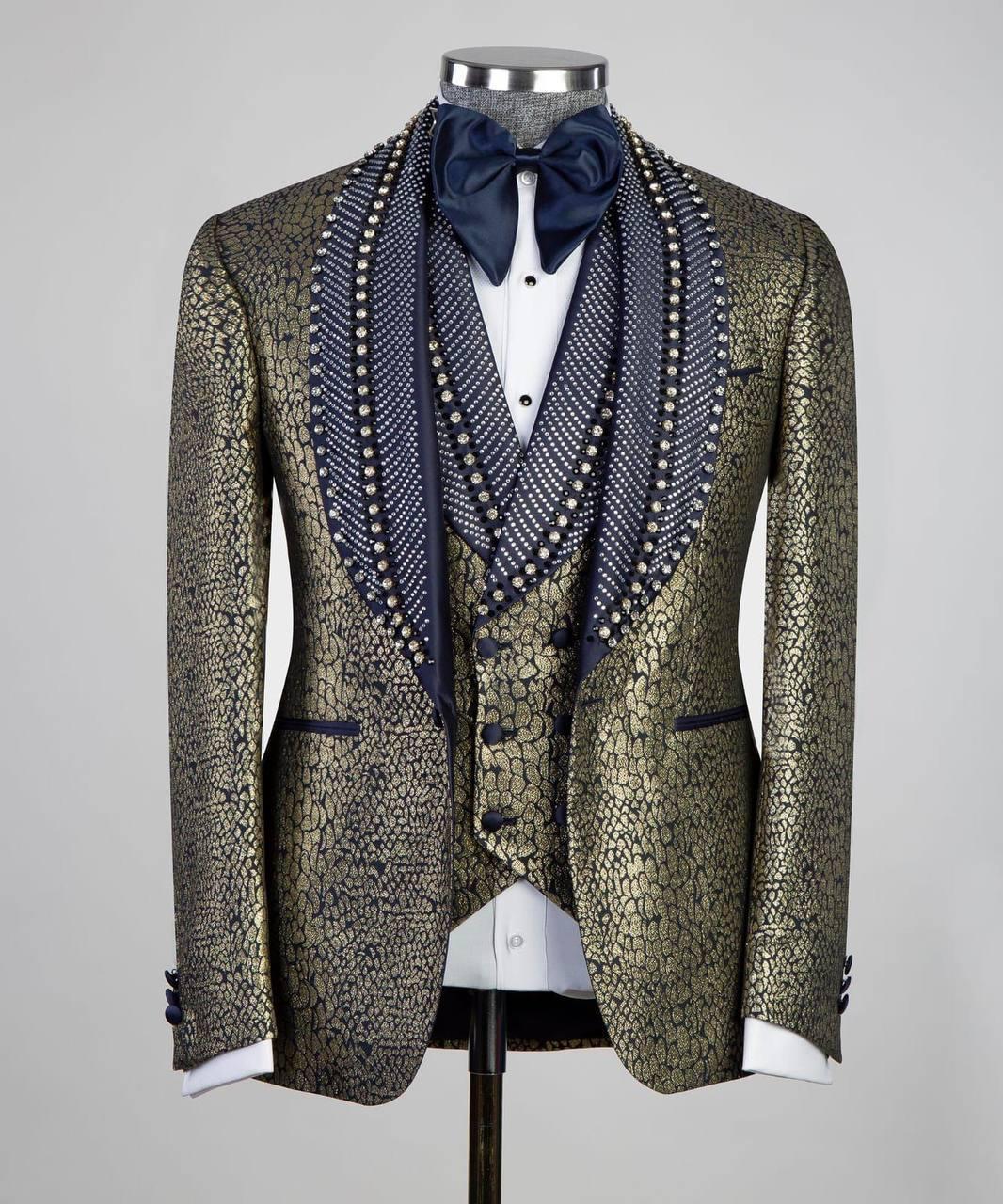 Limited Edition Tuxedo – Green & Blue III