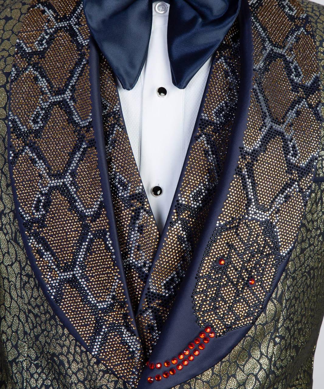 Limited Edition Tuxedo – Green & Blue – additional view