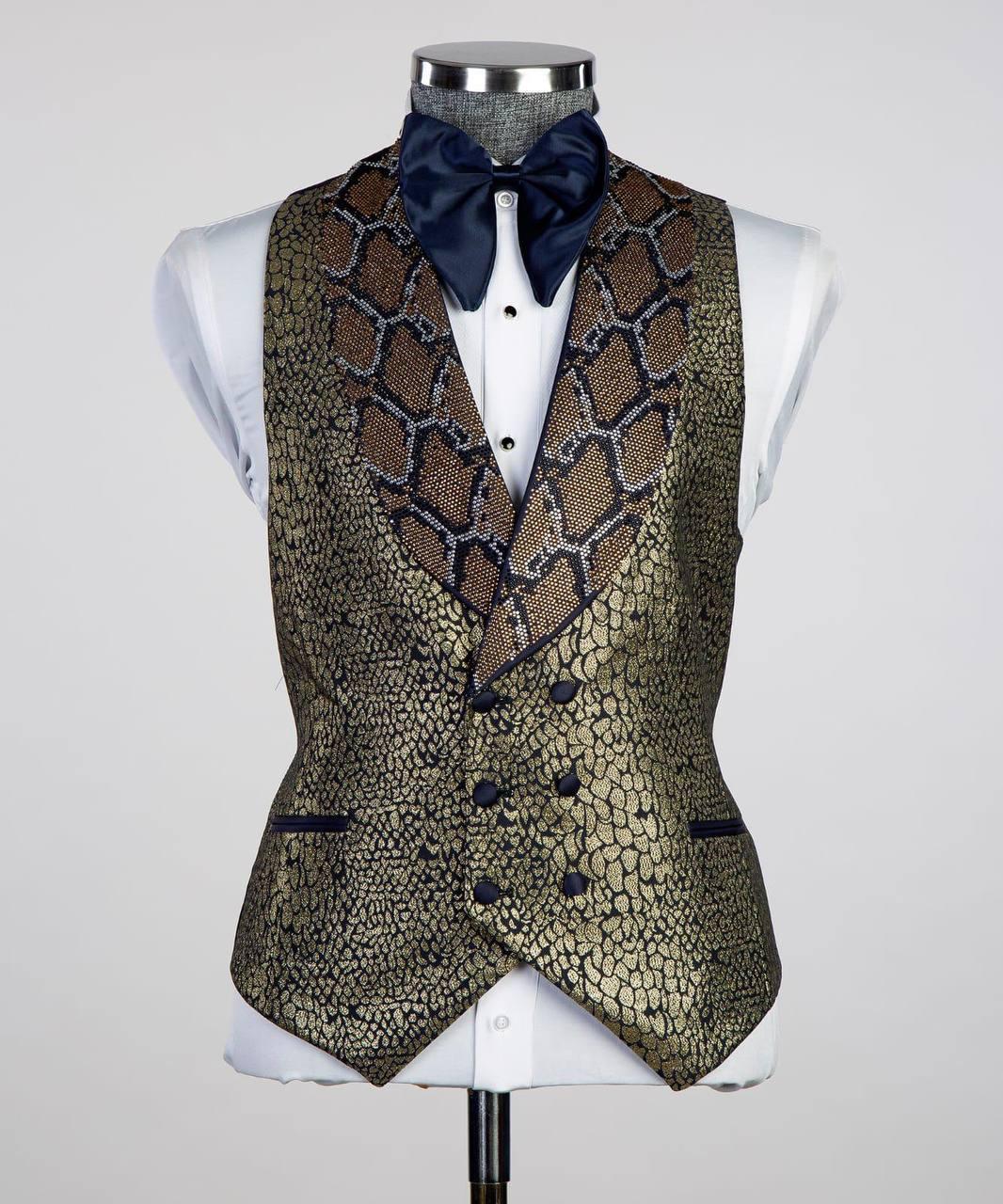 Limited Edition Tuxedo – Green & Blue – additional view